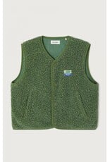 American Vintage mouwloze teddy jas Hoktown pinede chine