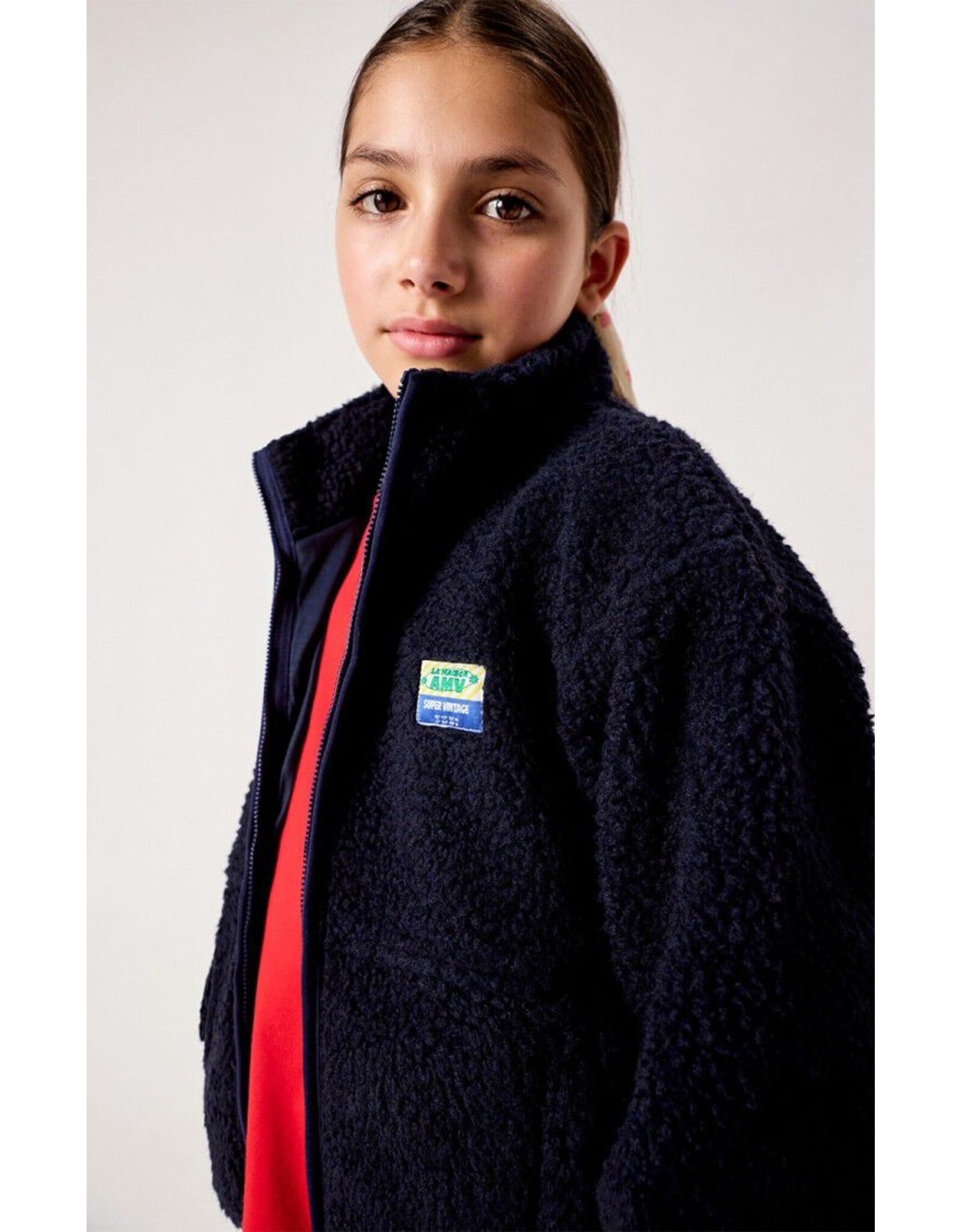American Vintage teddy jas Hoktown navy