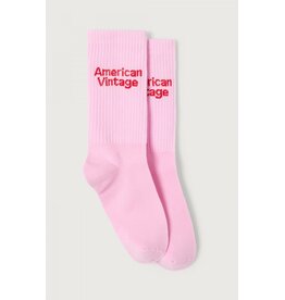 American Vintage sokken  AMV clypsun lilac