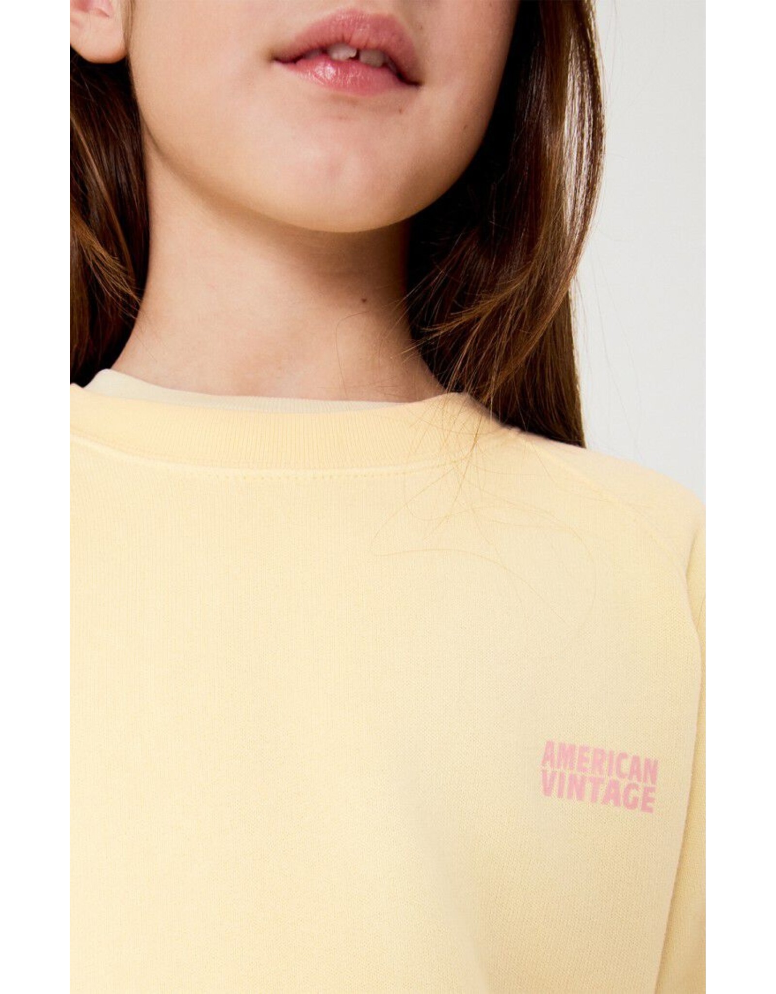 American Vintage sweater izubird vanille