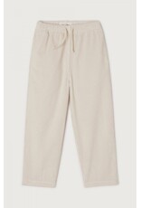 American Vintage broek padow ribfluweel ecru