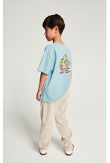 American Vintage broek padow ribfluweel ecru