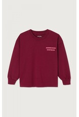 American Vintage t-shirt  fizvalley bordeaux