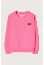 American Vintage sweater izubird rose fluo