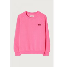 American Vintage sweater izubird rose fluo