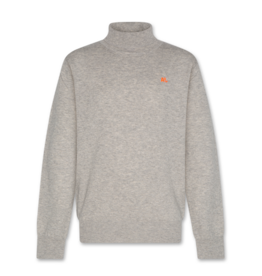 AO76 pull rolkraag odin grey melange