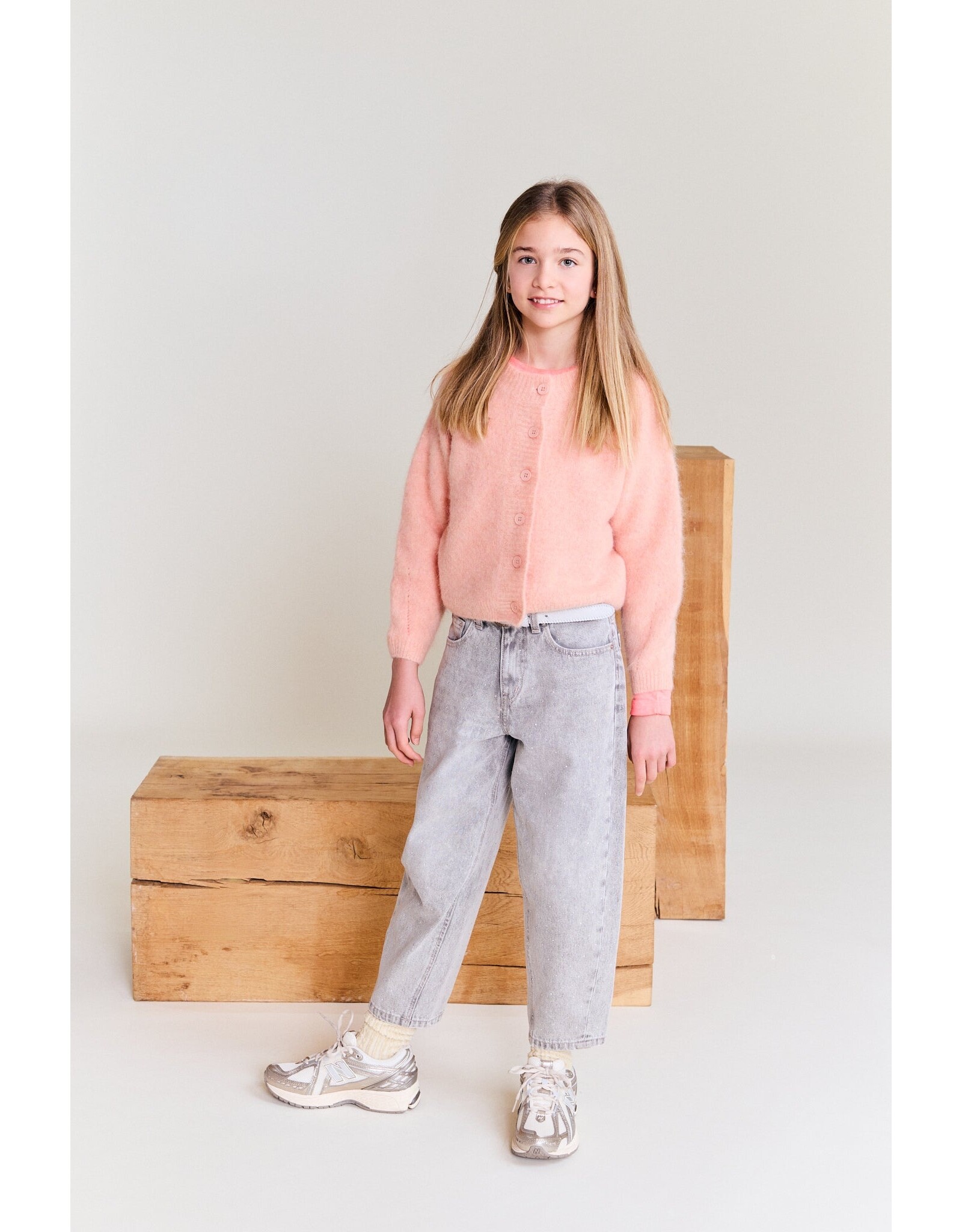 AO76 cardigan anni rose