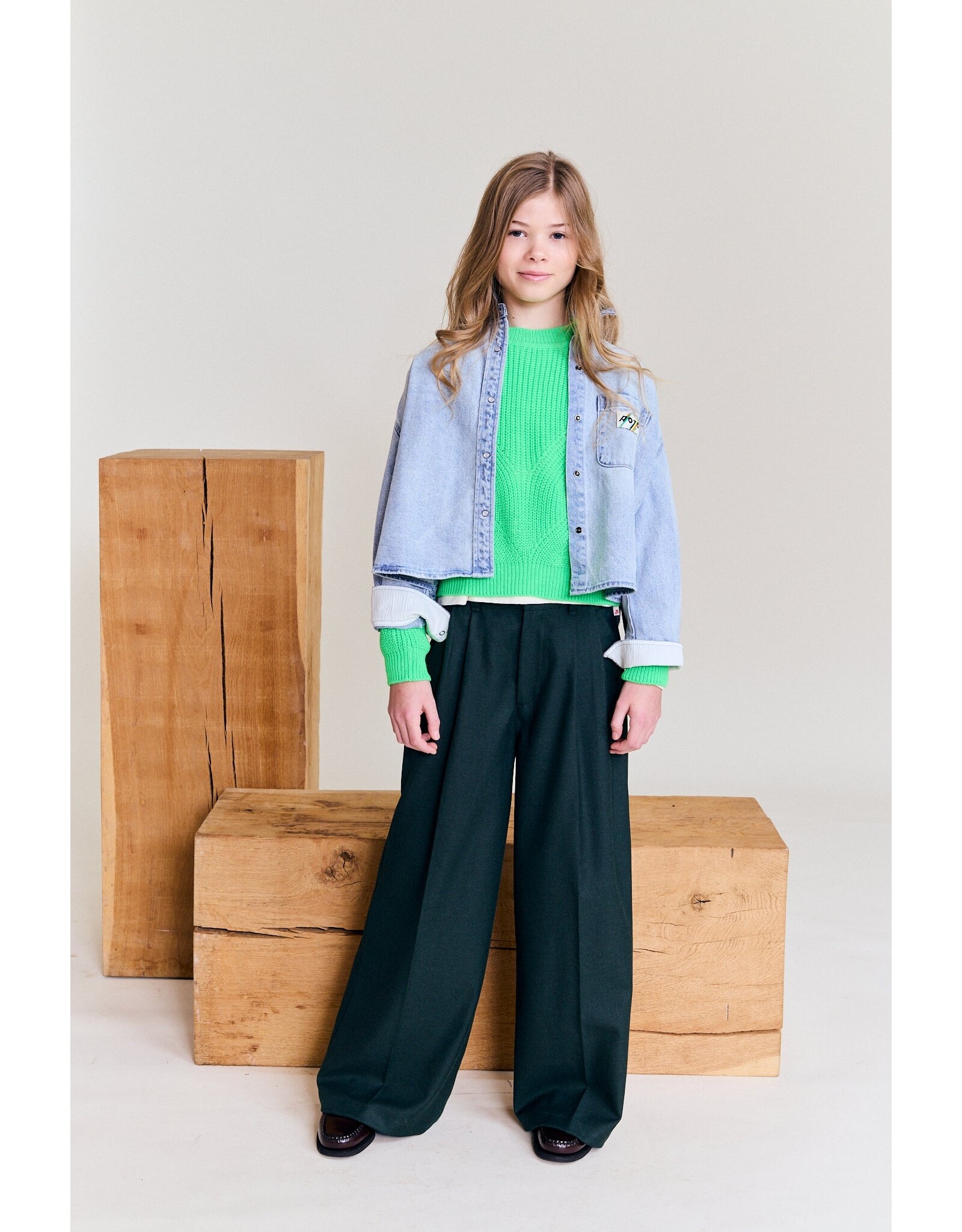AO76 jeans hemd Bini light Cooper wash light