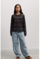 the new society jeans Teen curved light blue