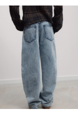 the new society jeans Teen curved light blue