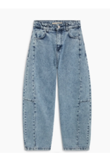 the new society jeans Teen curved light blue