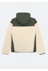 K.WAY jas Samson rosette green blackish / ecru