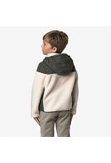 K.WAY jas Samson rosette green blackish / ecru