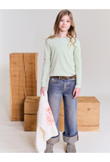 AO76 T-shirt Amvi green grey