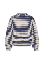 AO76 gestreept T-shirt Sol navy