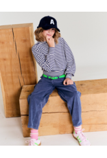 AO76 gestreept T-shirt Sol navy