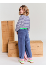 AO76 gestreept T-shirt Sol navy