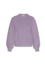 AO76 T-shirt Sol purple ash rib