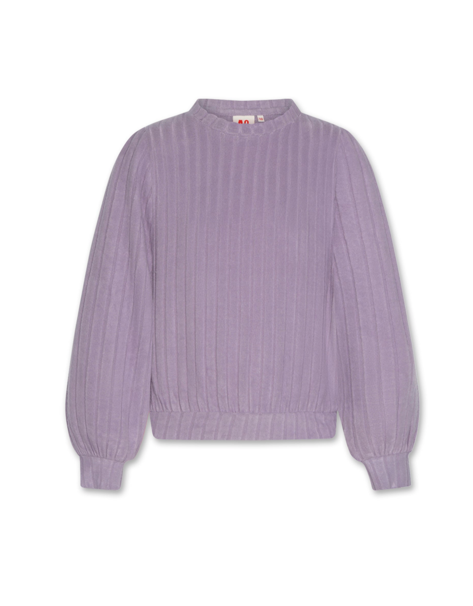 AO76 T-shirt Sol purple ash rib