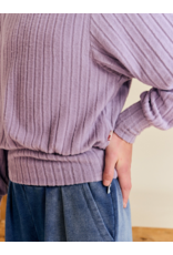AO76 T-shirt Sol purple ash rib