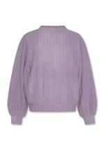 AO76 T-shirt Sol purple ash rib