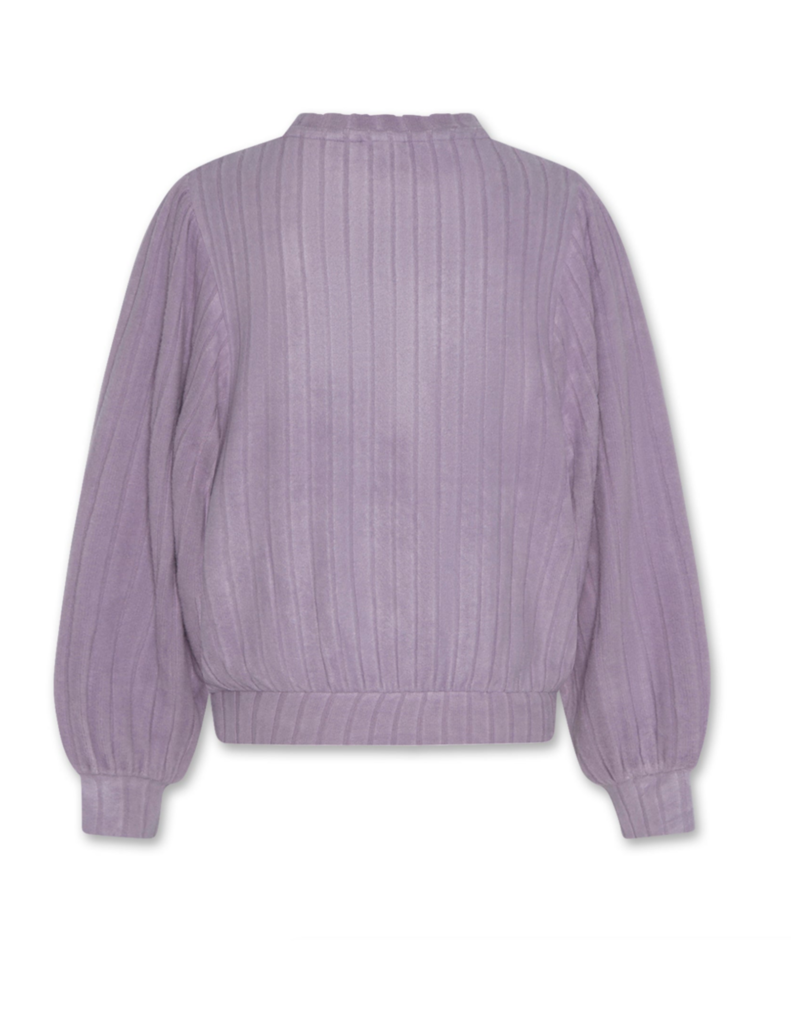 AO76 T-shirt Sol purple ash rib