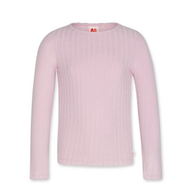 AO76 T-shirt Ritche lila rib