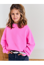 AO76 sweater Violetta fluo roze