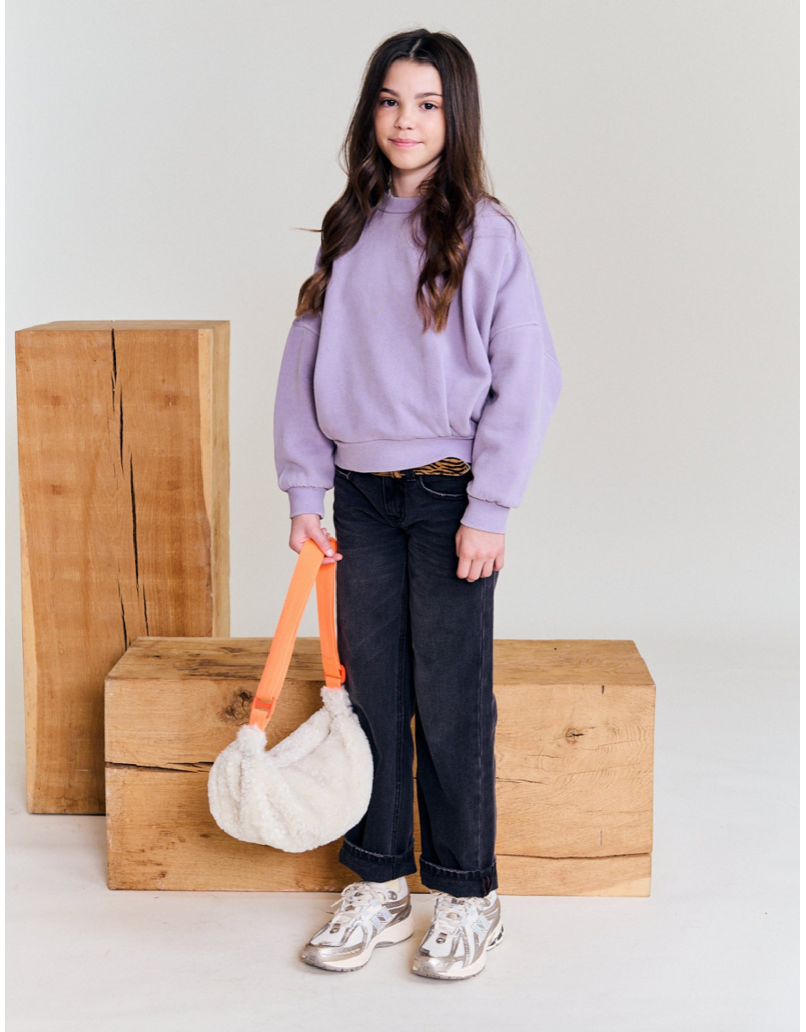 AO76 sweater Lys purple ash