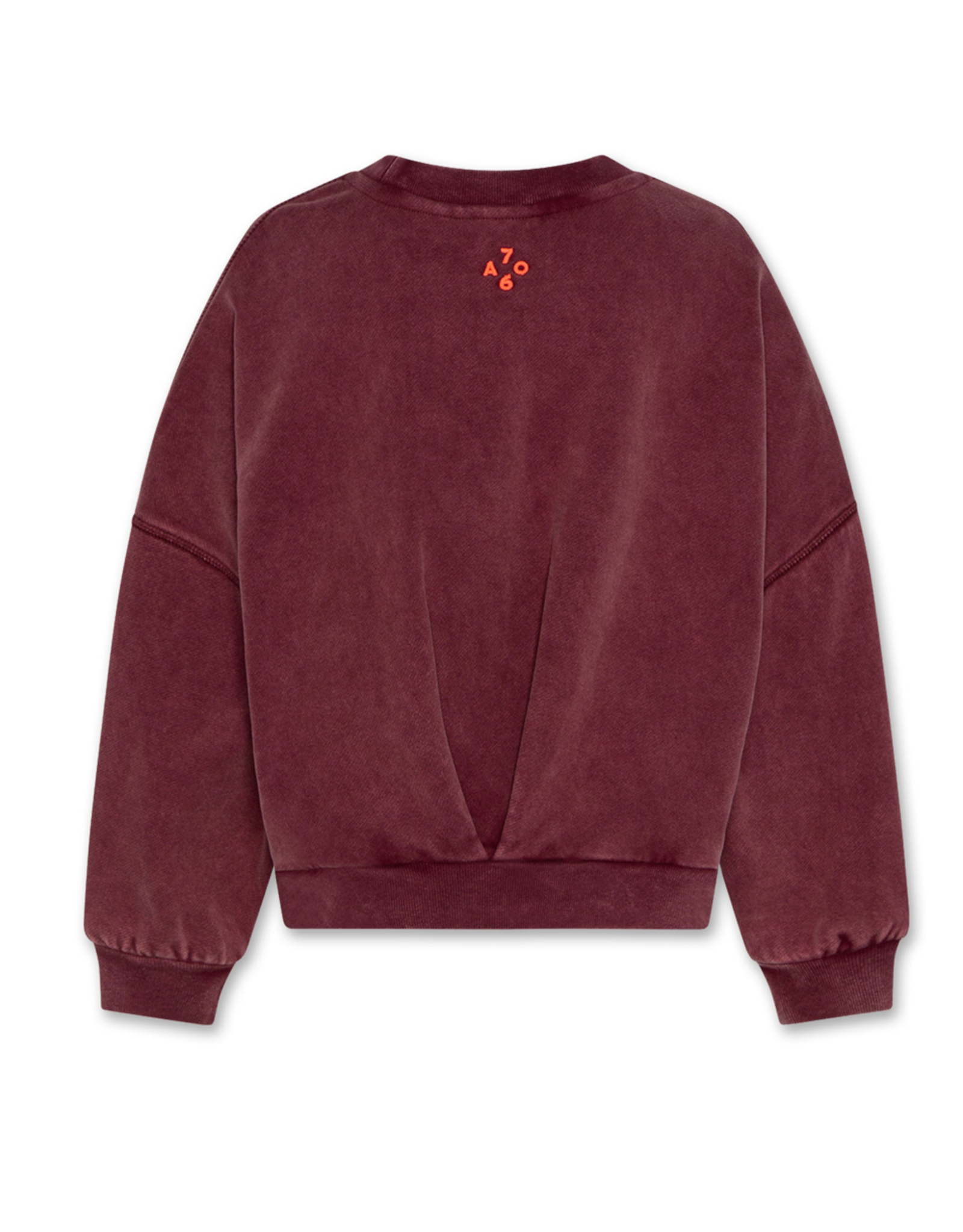 AO76 sweater Lys bordeaux