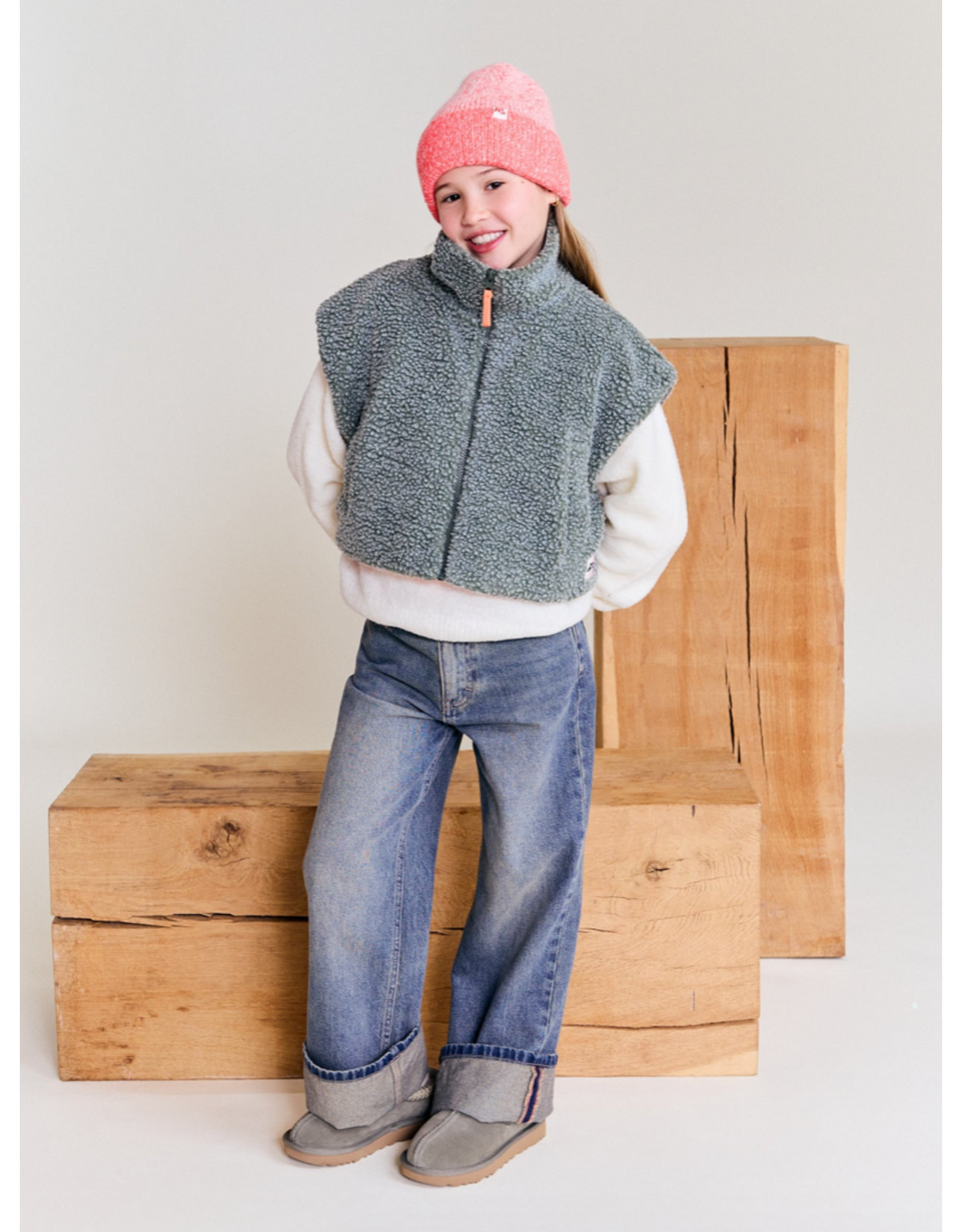 AO76 bodywarmer Seilah thyme