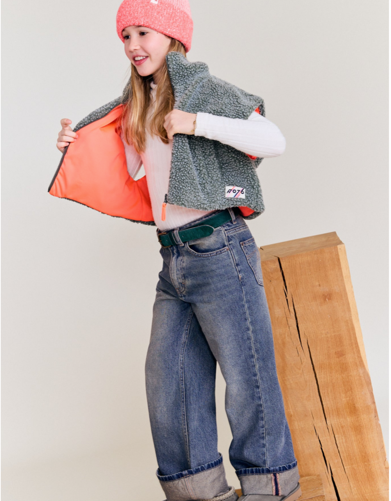 AO76 bodywarmer Seilah thyme