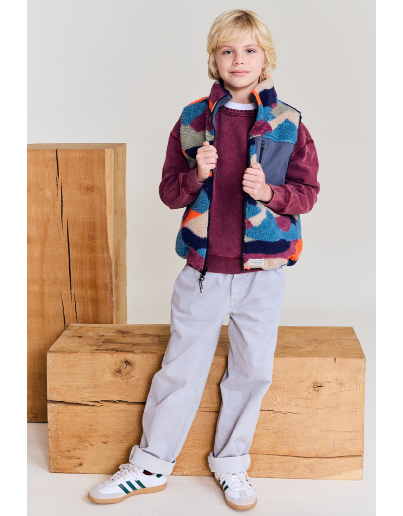 AO76 sweater Oscar bordeaux