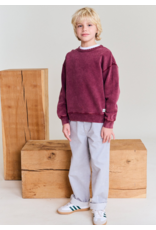 AO76 broek rib Luke soft grey