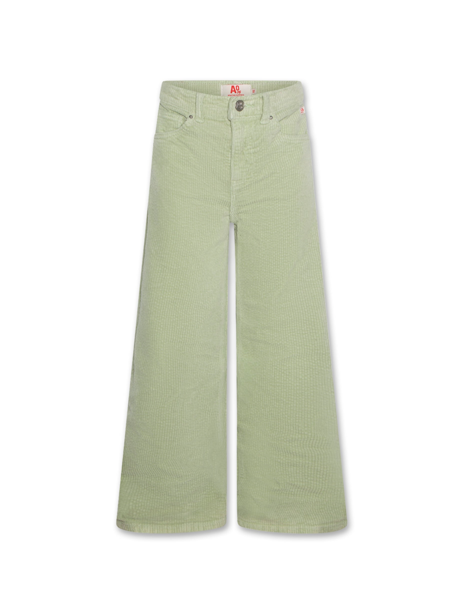 AO76 broek ribfluweel Zina green grey