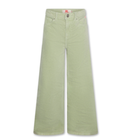 AO76 broek ribfluweel Zina green grey