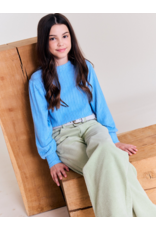 AO76 broek ribfluweel Zina green grey