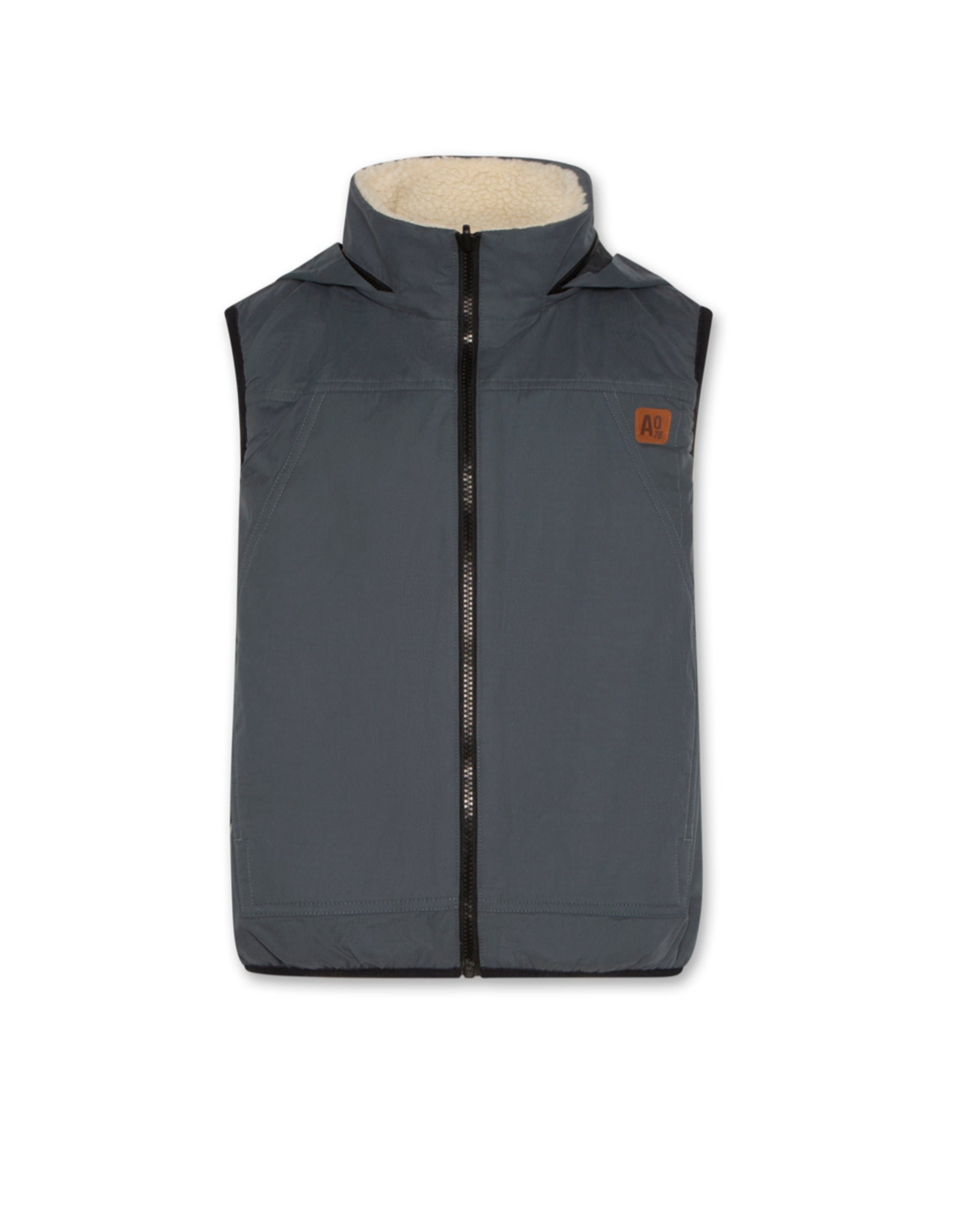 AO76 bodywarmer dean omkeerbaar dark slate