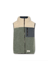 AO76 bodywarmer dean omkeerbaar dark slate