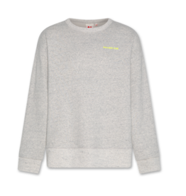 AO76 sweater Oscar biking grey melange