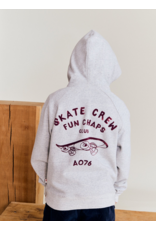 AO76 hoodie Lenny grey melange
