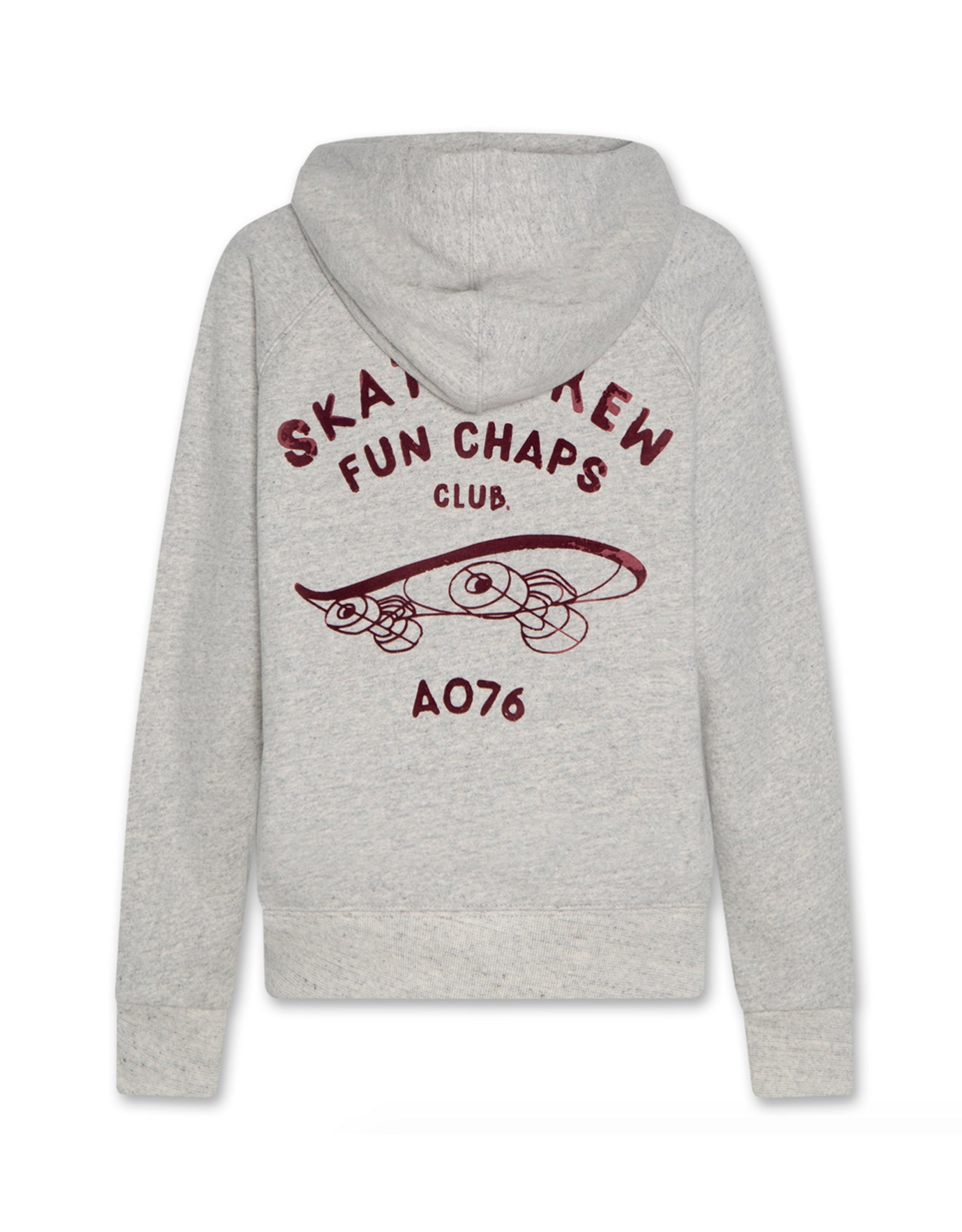 AO76 hoodie Lenny grey melange