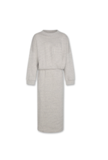 AO76 jurk sweater guri grey melange