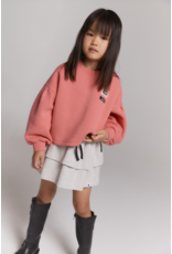 Alix mini sweater cropped bright coral