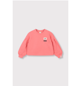 Alix mini sweater cropped bright coral