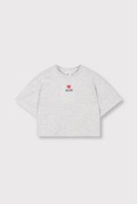 Alix mini t-shirt grey melange Alix hartje