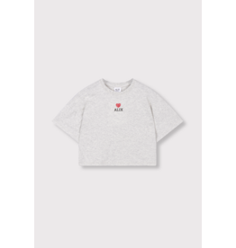 Alix mini t-shirt grey melange Alix hartje