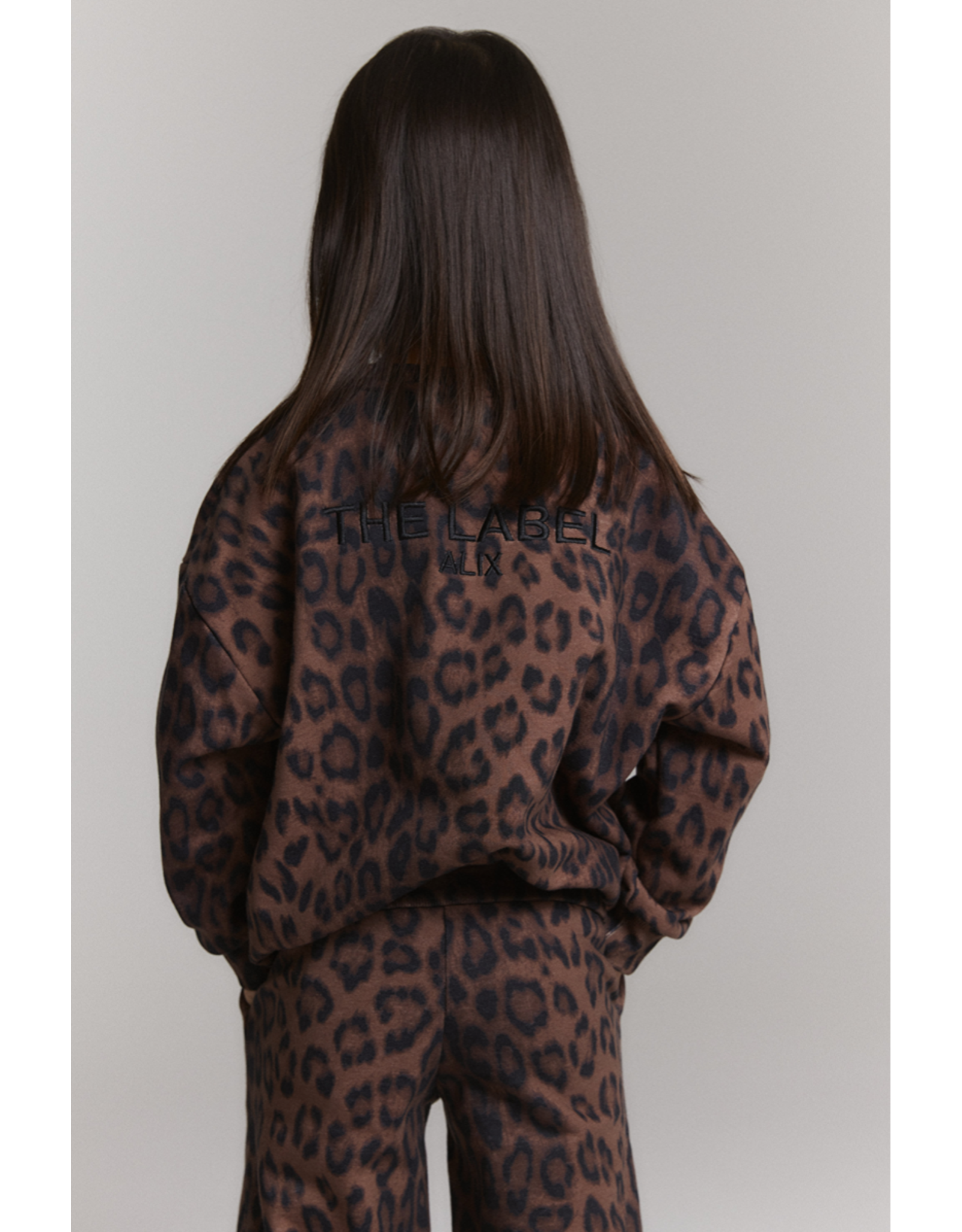 Alix mini sweater leopard