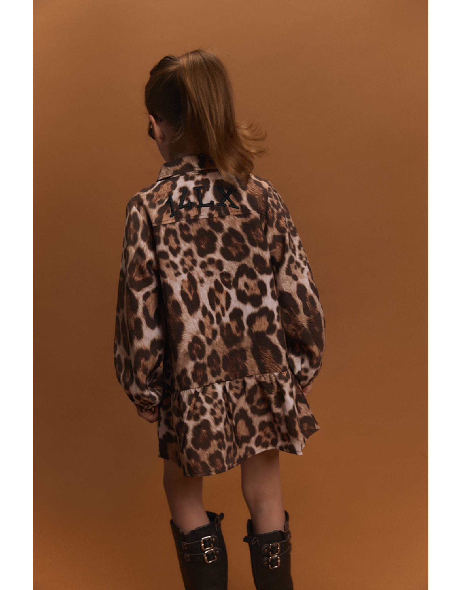 Alix mini jurk  Jaguar animal