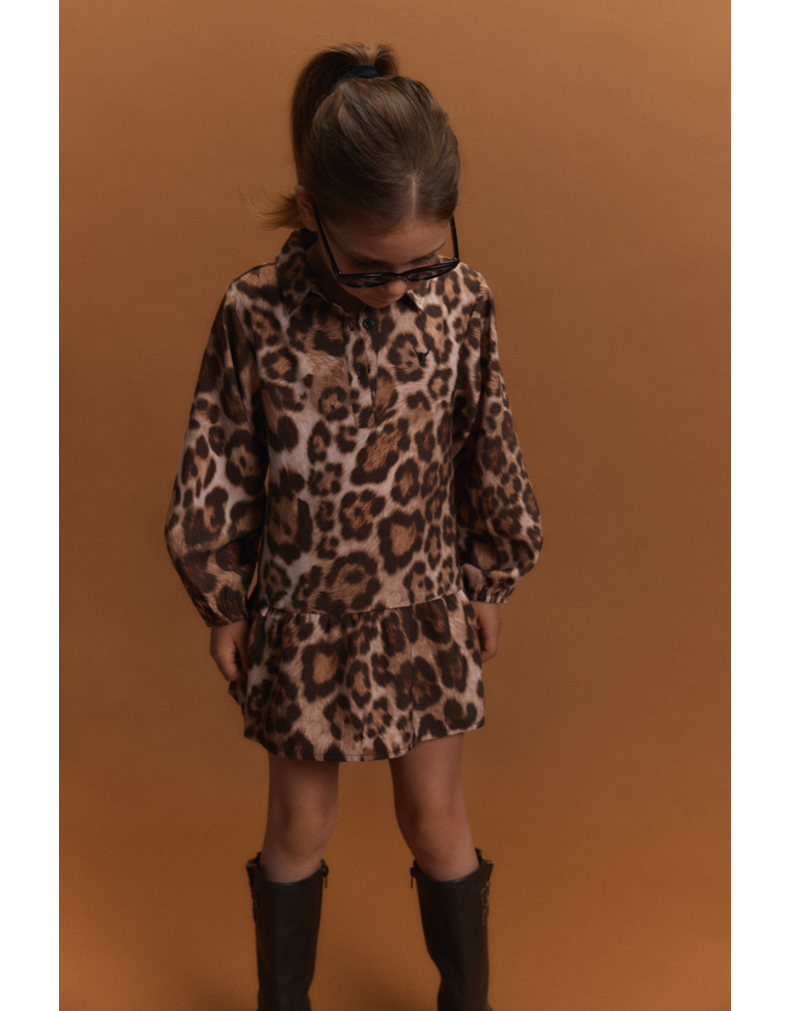 Alix mini jurk  Jaguar animal